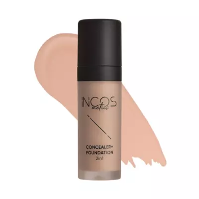 INCOS Тон-консилер "CONCEALER AND FOUNDATION 2in1"
