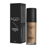INCOS Тон-консилер "CONCEALER AND FOUNDATION 2in1"