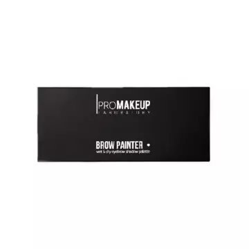 PROMAKEUP laboratory тени для бровей 2в1 "BROW PAINTER wet & dry eyebrow shadow palette" 