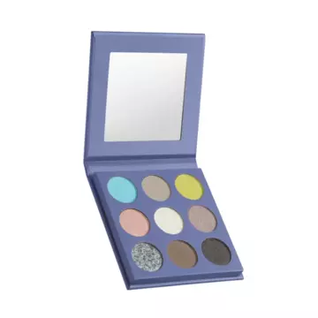 ART-VISAGE Палетка теней 9 тонов "EUPHORIA FLASH GLOW EYESHADOW PALETTE" 01-09