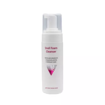 ARAVIA Пенка для умывания с муцином улитки и зелёным чаем