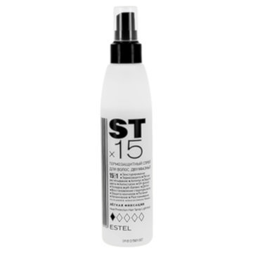 ESTEL Двухфазный термозащитный спрей для волос 15 в 1 "STx15"