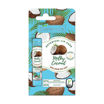BIELENDA Бальзам для губ кокосовое молоко "BOTANICAL LIP CARE"