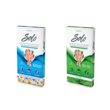 Ital Wax Восковые полоски для тела "SOLO"