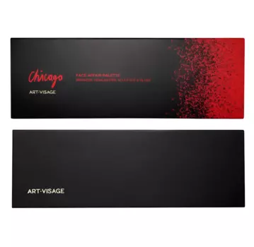 ART-VISAGE Палетка для лица "CHICAGO" FACE AFFAIR PALETTE