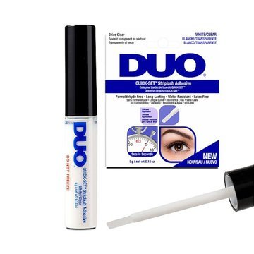 Duo Клей для ресниц быстрой фиксации прозрачный "DUO QUICK-SET STRIPLASH ADHESIVE CLEAR" 5г