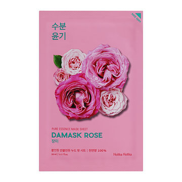 Holika Holika Увлажняющая тканевая маска "Pure essence", дамасская роза