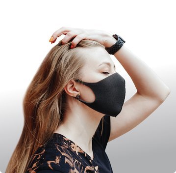 DIZAO Многоразовая маска для лица "3D FASHION MASK"