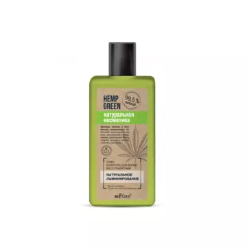 BIELITA Безсульфатный софт-шампунь для волос "HEMP GREEN"