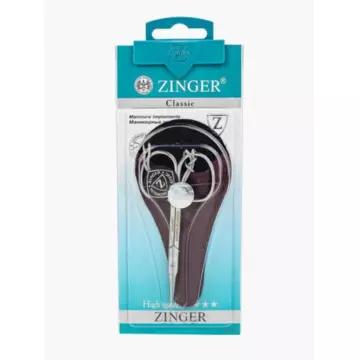Zinger Ножницы маникюрные для ногтей в чехле