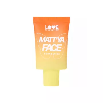 Love Generation Матирующий тональный крем c экстрактом матчи "MATT&rsquo;YA FACE"