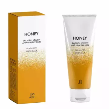 J:ON Маска для лица "HONEY SMOOTH VELVETY AND HEALTHY SKIN WASH OFF"