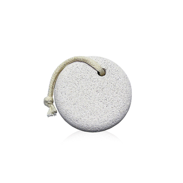 Kaizer Пемза для педикюра, круглая, с веревкой, натуральный камень
