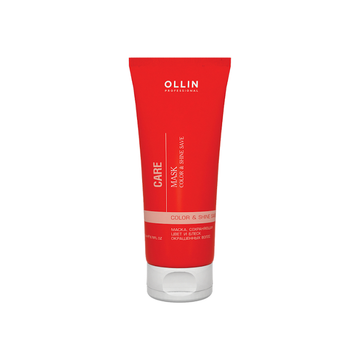 OLLIN Маска для волос, сохраняющая цвет и блеск окрашенных волос "CARE COLOR & SHINE SAVE"