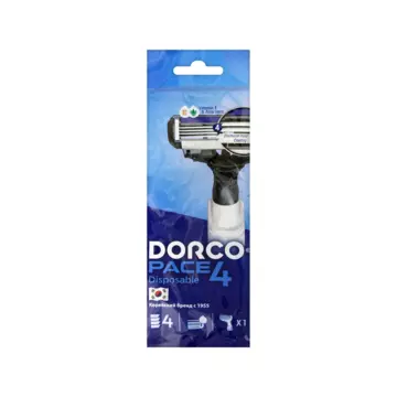 DORCO Станок для бритья одноразовый "Dorco Pace 4"