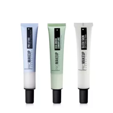 PROMAKEUP laboratory Сет основ под макияж SLEEK SKIN,CICA-GREEN, PRO LIFTING в тубе