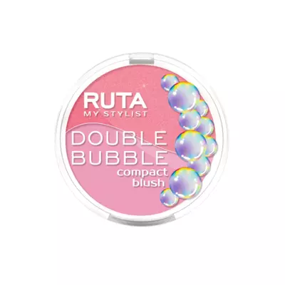 RUTA Компактные румяна двойные "DOUBLE BUBBLE"