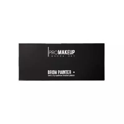 PROMAKEUP laboratory тени для бровей 2в1 "BROW PAINTER wet & dry eyebrow shadow palette" 