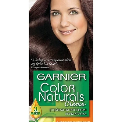 GARNIER COLOR NATURALS Краска для волос морозный каштан 4.15