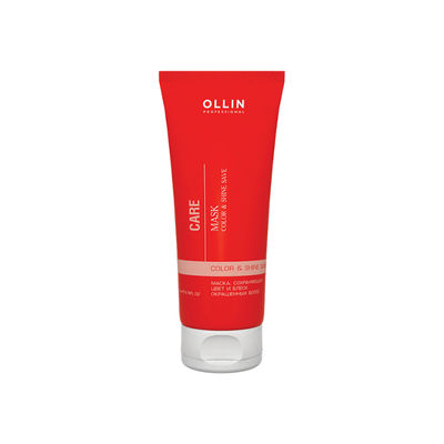 OLLIN Маска для волос, сохраняющая цвет и блеск окрашенных волос "CARE COLOR & SHINE SAVE"