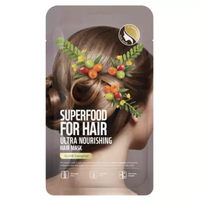 SUPERFOOD FOR HAIR Маска для волос с экстрактом оливы "ULTRA NOURISHING"