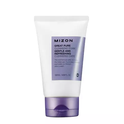 MIZON Скрабирующая пенка для очищения кожи лица "GREAT PURE CLEANSING FOAM"