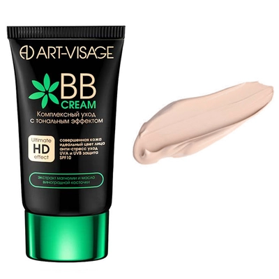 ART-VISAGE Комплексный уход "BB CREAM" с тональным эффектом 