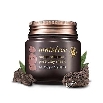 INNISFREE Интенсивная очищающая маска с вулканической глиной "SUPER VOLCANIC PORE CLAY MASK"