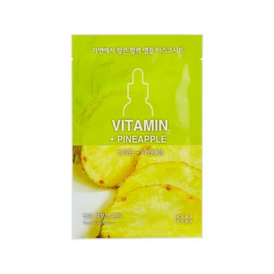 Holika Holika Тканевая маска для лица увлажняющая с витаминами "Ампул Эссенс", 18 ml