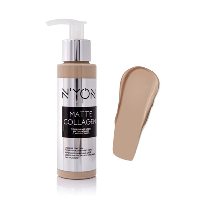 N'YON Тональный крем матирующий с коллагеном "MATTE COLLAGEN"
