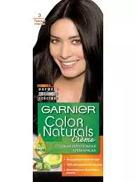 GARNIER COLOR NATURALS Краска для волос тон 3 Тёмный каштан