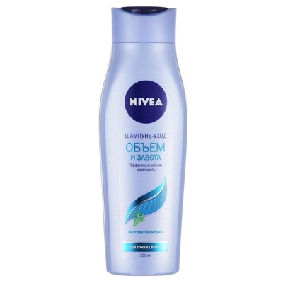 NIVEA "Объем и забота" шампунь для тонких волос