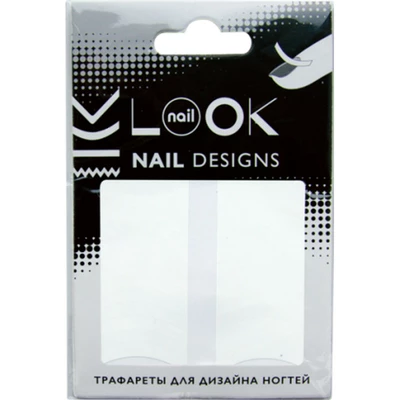 NAIL LOOK Трафареты для дизайна ногтей "TIP GUIDES"