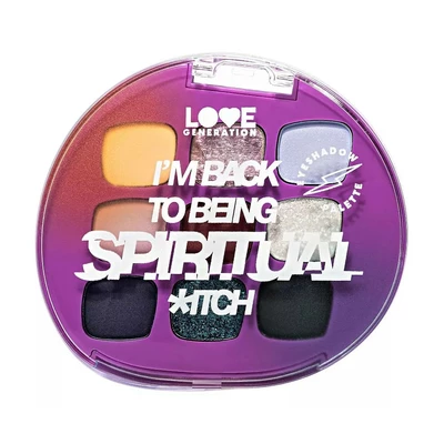 Love Generation Палетка теней для век "I'M BACK TO BEING SPIRITUAL *ITCH"