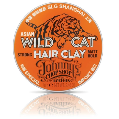 Johnny's Chop Shop Матирующая глина для волос "WILD CAT HAIR SCULPTING CLAY"