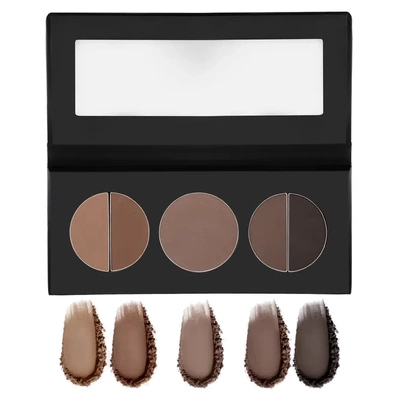 PROMAKEUP laboratory тени для бровей 2в1 "BROW PAINTER wet & dry eyebrow shadow palette" 