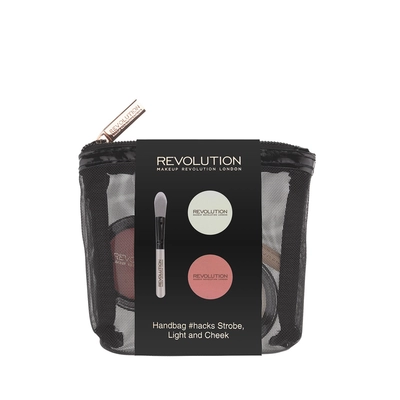 Makeup Revolution "Handbag Hacks Strobe Light & Cheek" набор для макияжа