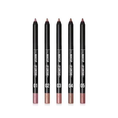 PROMAKEUP laboratory Сет из пяти ультрастойких карандашей для губ