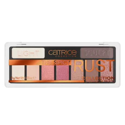 CATRICE  Палетка теней для век  "THE SPICY RUST COLLECTION EYESHADOW PALETTE"