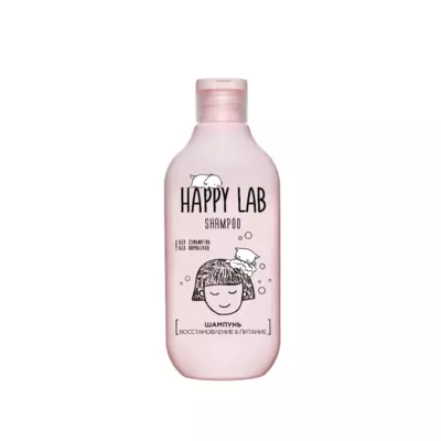 HAPPY LAB Шампунь для волос "Восстановление и питание"