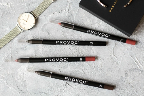 Самые стойкие карандаши для глаз и губ от PROVOC: удачное приобретение для важного мероприятия