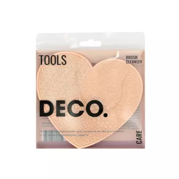 DECO. Инструмент для очищения кистей и спонжей (Heart)