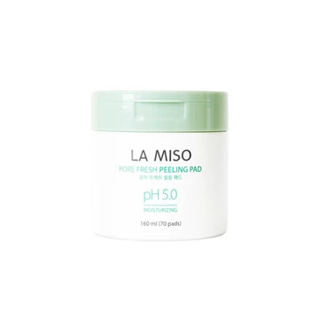 LA MISO Очищающие и отшелушивающие салфетки для лица pH 5.0
